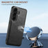 Samsung Galaxy S24 Magnetic PU Leather Wallet Card Slot Case Wireless Charging