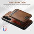 Samsung Galaxy S24 Plus Magnetic PU Leather Wallet Card Slot Case Wireless Charging