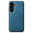 Samsung Galaxy S24 Plus Magnetic PU Leather Wallet Card Slot Case Wireless Charging