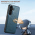 Samsung Galaxy S24 Plus Magnetic PU Leather Wallet Card Slot Case Wireless Charging