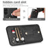 Samsung Galaxy S24 Shockproof，Anti-Fall Protective Case with Card Slots Ring Buckle Loop Strap Wallet Kickstand Cover