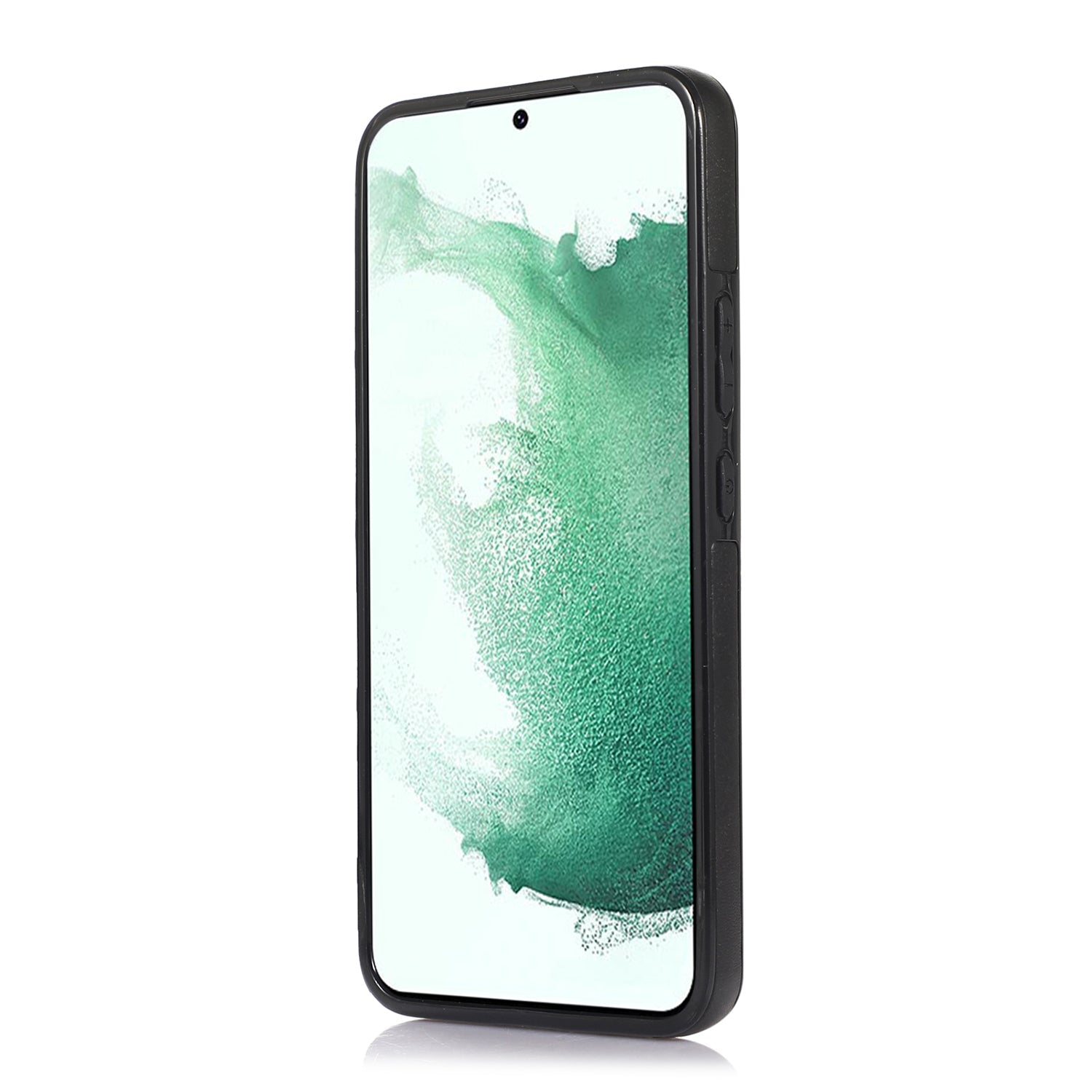 Samsung Galaxy S24 Plus Shockproof，Anti-Fall Protective Case with Card Slots Ring Buckle Loop Strap Wallet Kickstand Cover