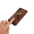 Samsung Galaxy S24 Shockproof，Anti-Fall Protective Case with Card Slots Ring Buckle Loop Strap Wallet Kickstand Cover