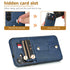 Samsung Galaxy S24 Plus Shockproof，Anti-Fall Protective Case with Card Slots Ring Buckle Loop Strap Wallet Kickstand Cover
