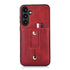 Samsung Galaxy S24 Plus Shockproof，Anti-Fall Protective Case with Card Slots Ring Buckle Loop Strap Wallet Kickstand Cover