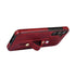 Samsung Galaxy S24 Shockproof，Anti-Fall Protective Case with Card Slots Ring Buckle Loop Strap Wallet Kickstand Cover