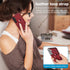 Samsung Galaxy S24 Plus Shockproof，Anti-Fall Protective Case with Card Slots Ring Buckle Loop Strap Wallet Kickstand Cover