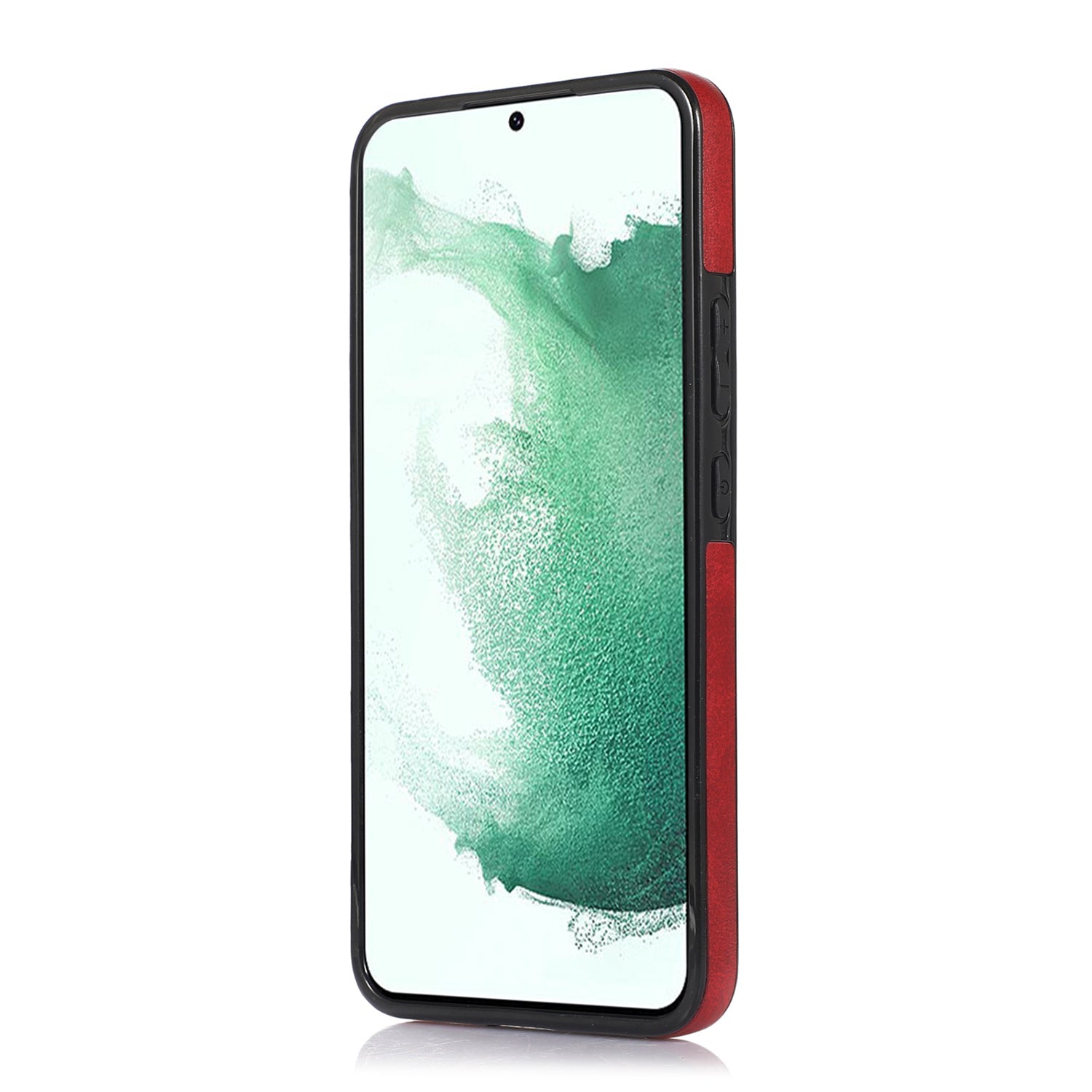 Samsung Galaxy S24 Plus Shockproof，Anti-Fall Protective Case with Card Slots Ring Buckle Loop Strap Wallet Kickstand Cover