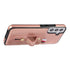 Samsung Galaxy S24 Plus Shockproof，Anti-Fall Protective Case with Card Slots Ring Buckle Loop Strap Wallet Kickstand Cover