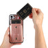 Samsung Galaxy S24 Plus Shockproof，Anti-Fall Protective Case with Card Slots Ring Buckle Loop Strap Wallet Kickstand Cover