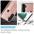 Samsung Galaxy S24 Plus Shockproof，Anti-Fall Protective Case with Card Slots Ring Buckle Loop Strap Wallet Kickstand Cover