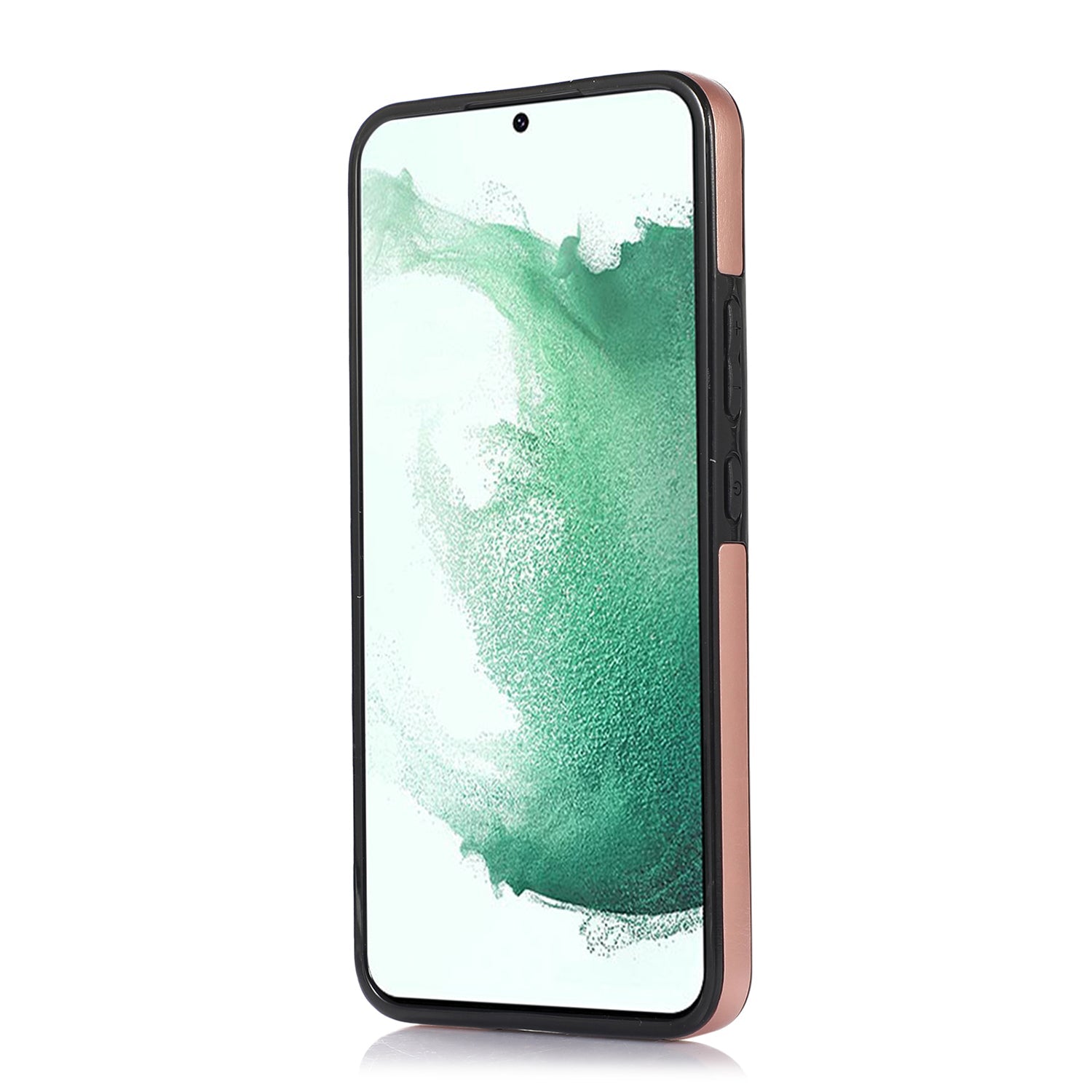 Samsung Galaxy S24 Plus Shockproof，Anti-Fall Protective Case with Card Slots Ring Buckle Loop Strap Wallet Kickstand Cover