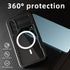 Samsung Galaxy S24,360 Full Protective Waterproof Case With Built-in Screen Fingerprint Protector