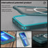 Samsung Galaxy S24 Plus 360 Full Protective Waterproof Case with Built-in Screen Fingerprint Protector