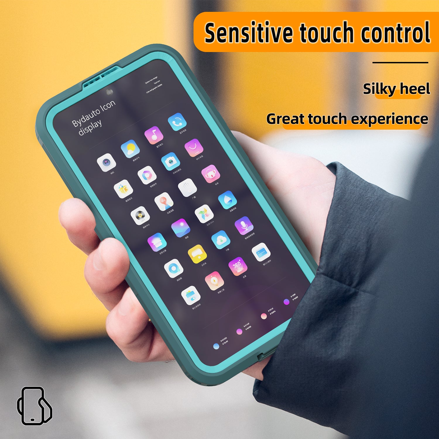 Samsung Galaxy S24 Plus 360 Full Protective Waterproof Case with Built-in Screen Fingerprint Protector