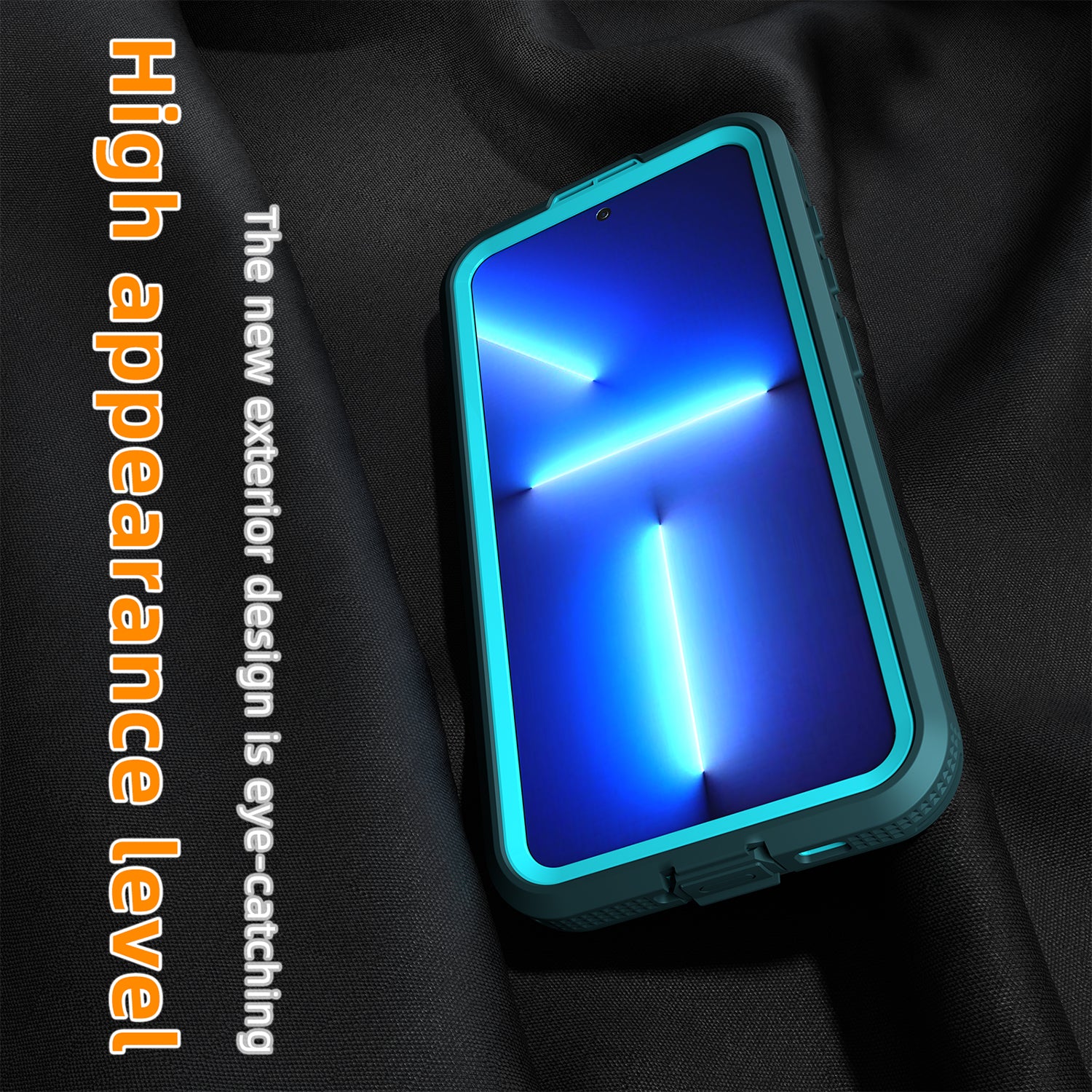 Samsung Galaxy S24 Plus 360 Full Protective Waterproof Case with Built-in Screen Fingerprint Protector
