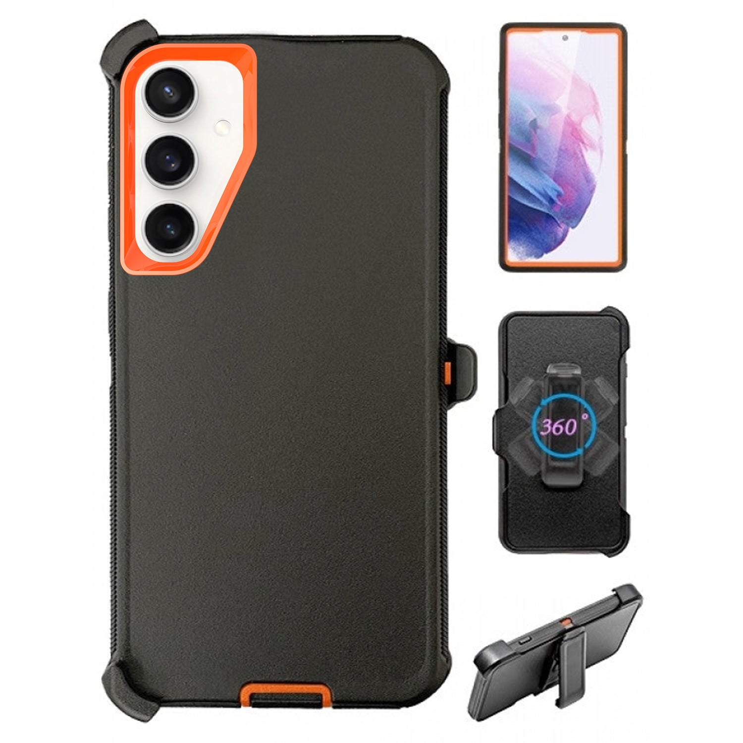 Samsung Galaxy S24 Plus Full Protection Heavy Duty Shockproof Case