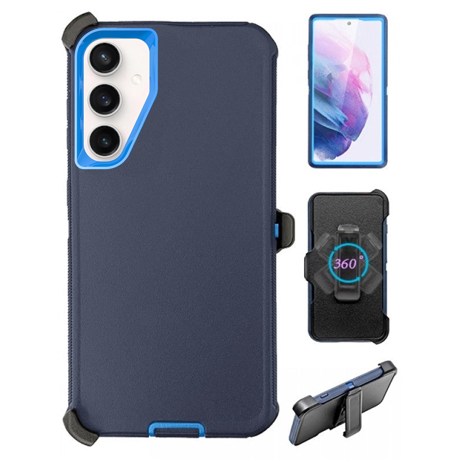 Samsung Galaxy S24 Full Protection Heavy Duty Shockproof Case