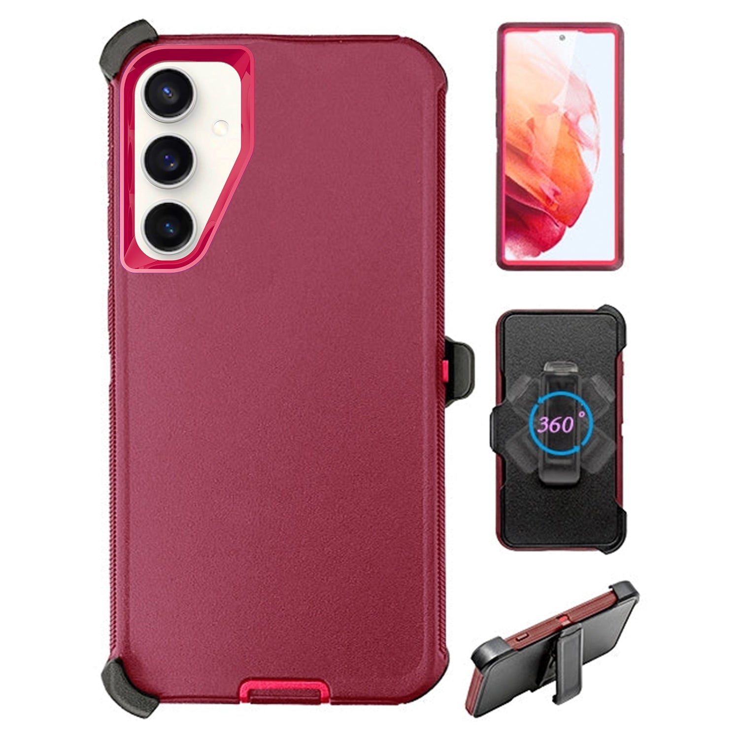 Samsung Galaxy S24 Plus Full Protection Heavy Duty Shockproof Case