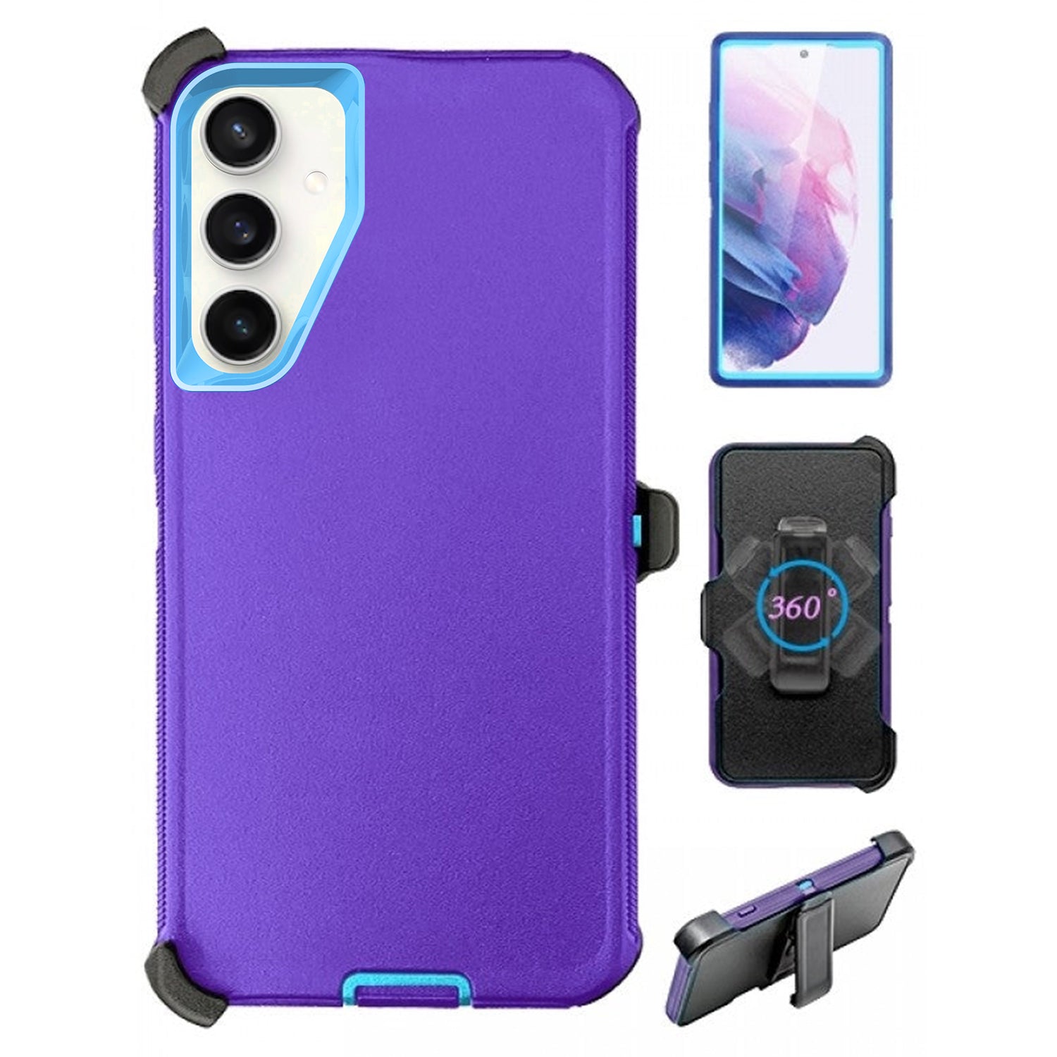 Samsung Galaxy S24 Full Protection Heavy Duty Shockproof Case