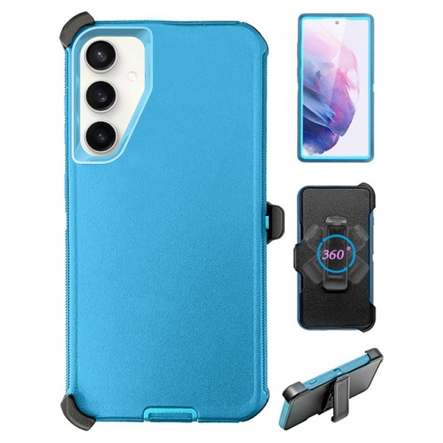 Samsung Galaxy S24 Plus Full Protection Heavy Duty Shockproof Case