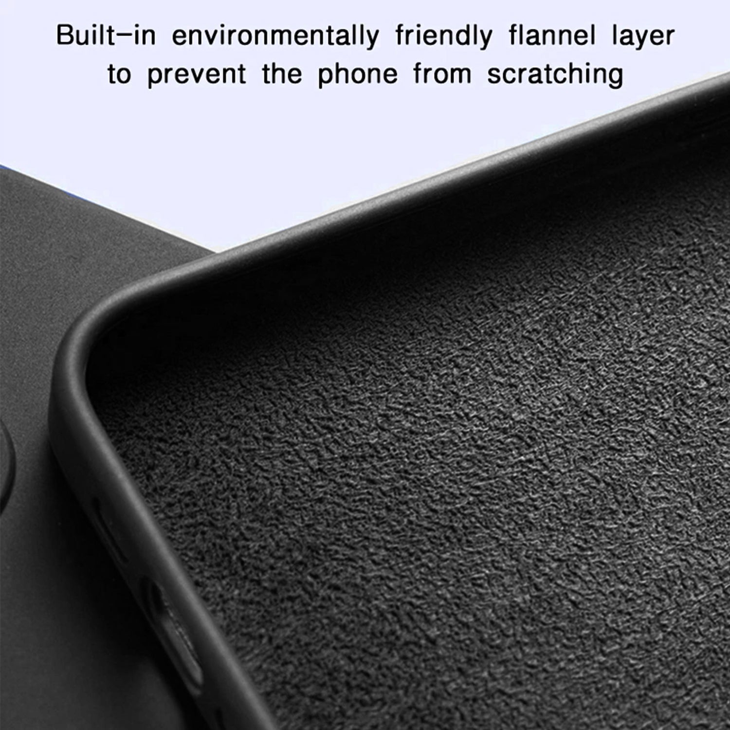 Samsung Galaxy S24 Soft Silicone Full Camera Protection&Anti-Scratch Microfiber