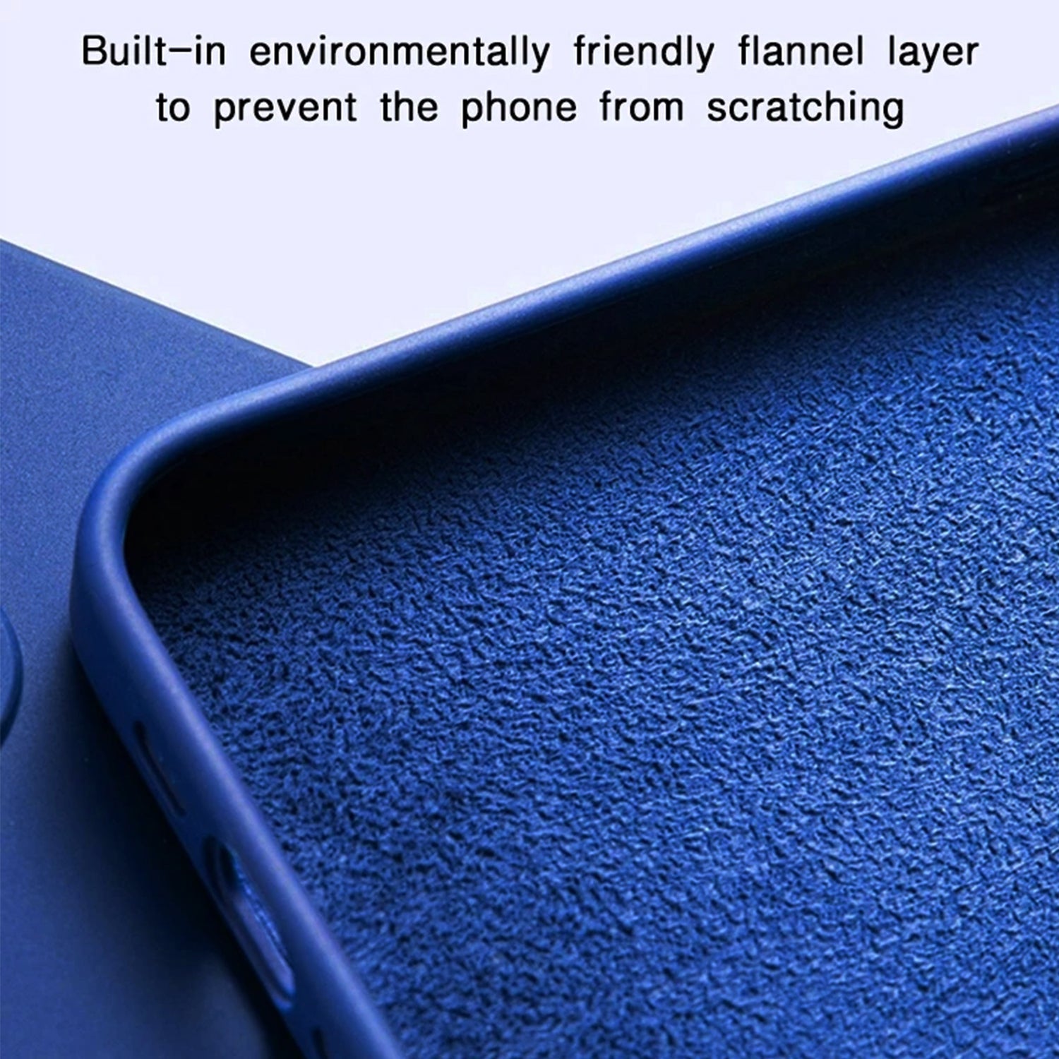 Samsung Galaxy S24 Plus Soft Silicone Full Camera Protection&Anti-Scratch Microfiber