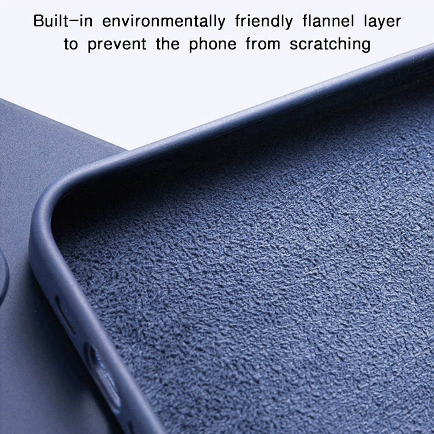 Samsung Galaxy S24 Plus Soft Silicone Full Camera Protection&Anti-Scratch Microfiber