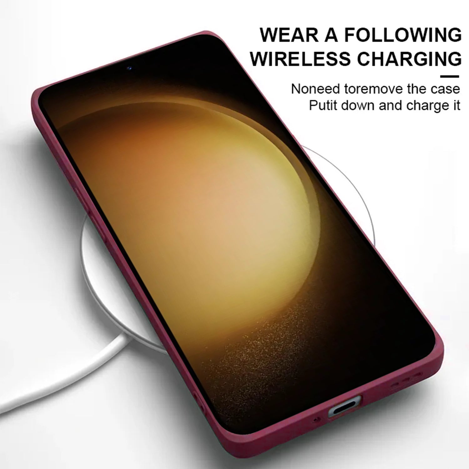 Samsung Galaxy S24 Soft Silicone Full Camera Protection&Anti-Scratch Microfiber