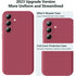Samsung Galaxy S24 Soft Silicone Full Camera Protection&Anti-Scratch Microfiber