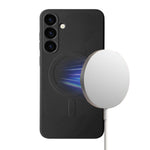Samsung Galaxy S24 Plus Liquid Silicone Case Cover Magnetic Attraction Wireless Charging
