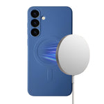 Samsung Galaxy S24 Liquid Silicone Case Cover Magnetic Attraction Wireless Charging