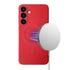 Samsung Galaxy S24 Plus Liquid Silicone Case Cover Magnetic Attraction Wireless Charging