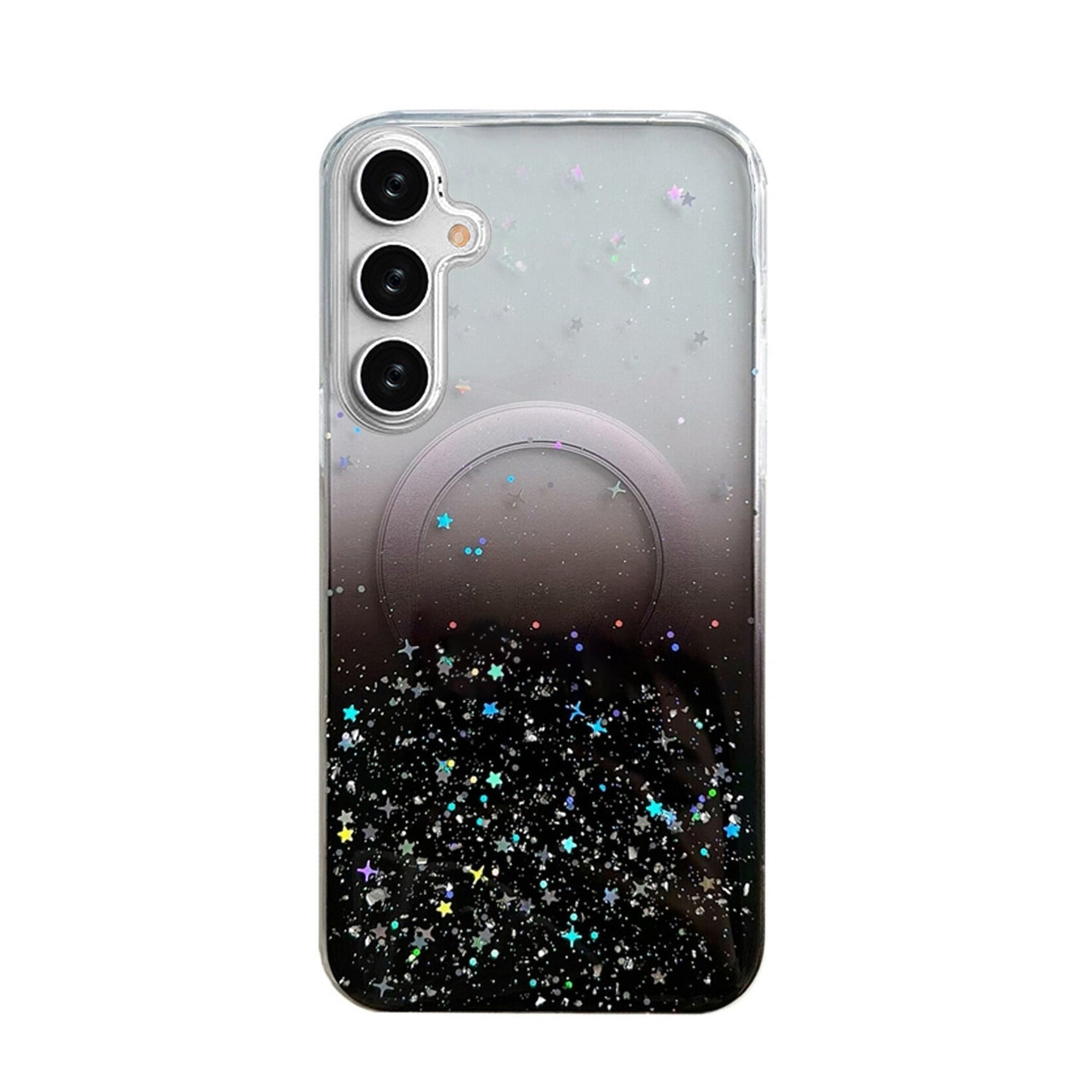 Samsung Galaxy S24 Plus Luxury Sparkly Cover for , Clear Shockproof Silicone Bumper Case