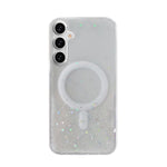 Samsung Galaxy S24 Plus Luxury Sparkly Cover for , Clear Shockproof Silicone Bumper Case