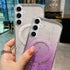 Samsung Galaxy S24 Plus Luxury Sparkly Cover for , Clear Shockproof Silicone Bumper Case