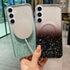 Samsung Galaxy S24 Plus Luxury Sparkly Cover for , Clear Shockproof Silicone Bumper Case
