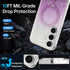 Samsung Galaxy S24 Plus Luxury Sparkly Cover for , Clear Shockproof Silicone Bumper Case