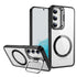 Samsung Galaxy S24 Plus Rotating Metal Frame Magnetic Phone Case