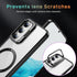 Samsung Galaxy S24 Rotating Metal Frame Magnetic Phone Case