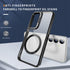 Samsung Galaxy S24 Rotating Metal Frame Magnetic Phone Case