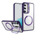 Samsung Galaxy S24 Rotating Metal Frame Magnetic Phone Case