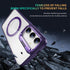 Samsung Galaxy S24 Rotating Metal Frame Magnetic Phone Case