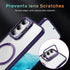 Samsung Galaxy S24 Plus Rotating Metal Frame Magnetic Phone Case