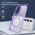 Samsung Galaxy S24 Rotating Metal Frame Magnetic Phone Case