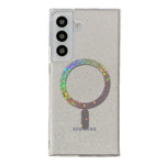 Samsung Galaxy S24 Magsafe Magnetic attraction Charging Clear Shockproof Colorful Shell Color Changing Protective Cove