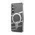 Samsung Galaxy S24 Electroplating Bracket Magnetic Protective Cover mobile Phone Case