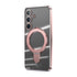 Samsung Galaxy S24 Plus Electroplating Bracket Magnetic Protective Cover mobile Phone Case