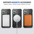Samsung Galaxy S24 Magnetic with 360 Degree Rotating Ring Stand, Heavy Duty Phone Case