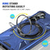 Samsung Galaxy S24 Plus Magnetic with 360 Degree Rotating Ring Stand, Heavy Duty Phone Case